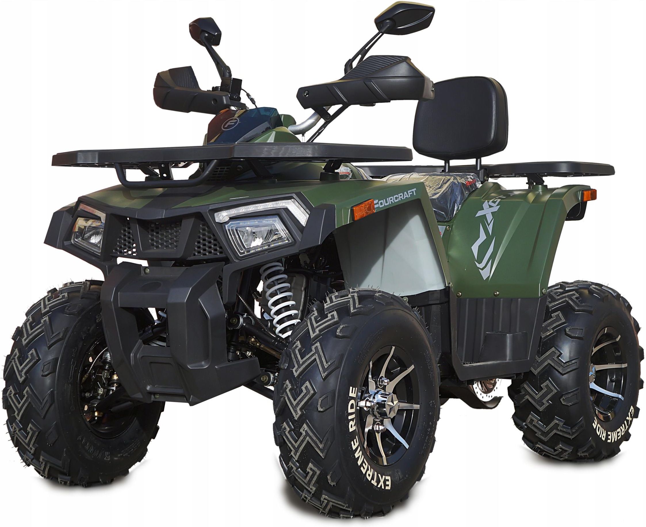 Quad Atv Fourcraft Alufelg Automat Licznik Led Opinie I Ceny Na