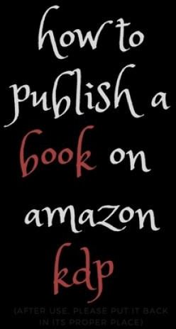 How to publish a book on amazon kdp Literatura obcojęzyczna Ceny i