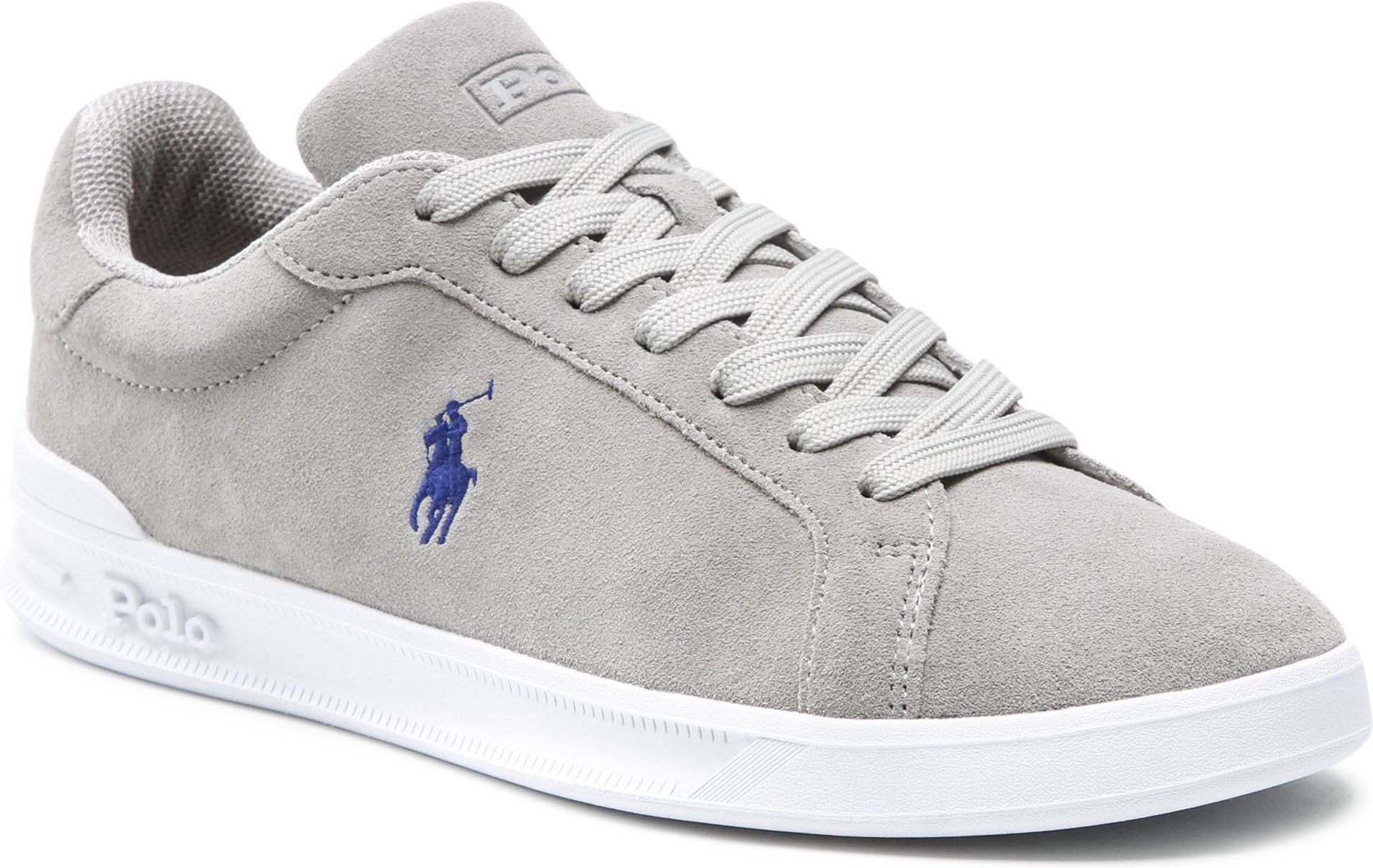 Sneakersy Polo Ralph Lauren Hrt Ct Ii Soft Grey Heritage