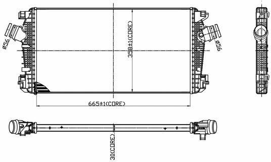 Hart Chłodnica Powietrza Doładowującego Intercooler 612 085 Opinie i