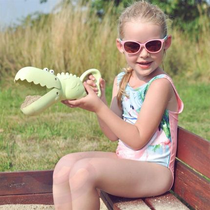 Woopie Krokodyl Łopatka Zbierak Do Piasku I Wody Zielona - zdjęcie 2