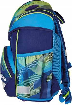 Herlitz Tornister Ultralight Plus Green Goal - zdjęcie 6