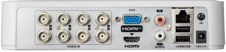 Rejestrator 8 kanałowy BCS-V-SXVR0801 jednodyskowy 5-systemowy HDCVI/AHD/TVI/ANALOG/IP - zdjęcie 2