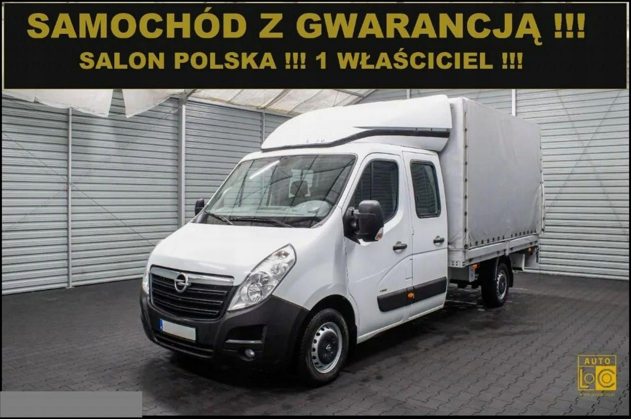 Opel Movano Dubel Kabina Plandeka Doka Os B Opinie I Ceny Na