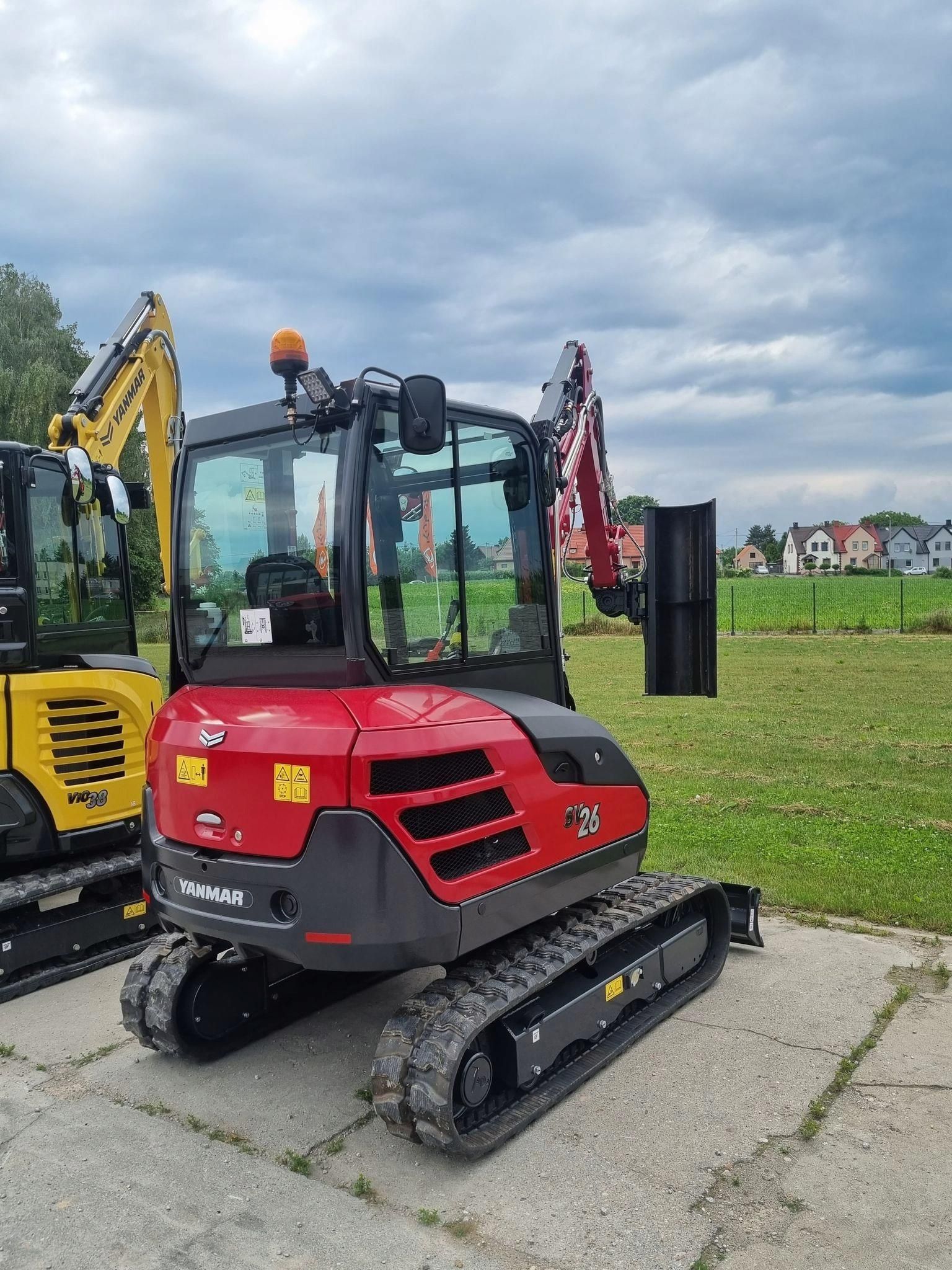 Minikoparka Yanmar SV26 ADVANCE Z POWERTILTEM Opinie I Ceny Na Ceneo Pl