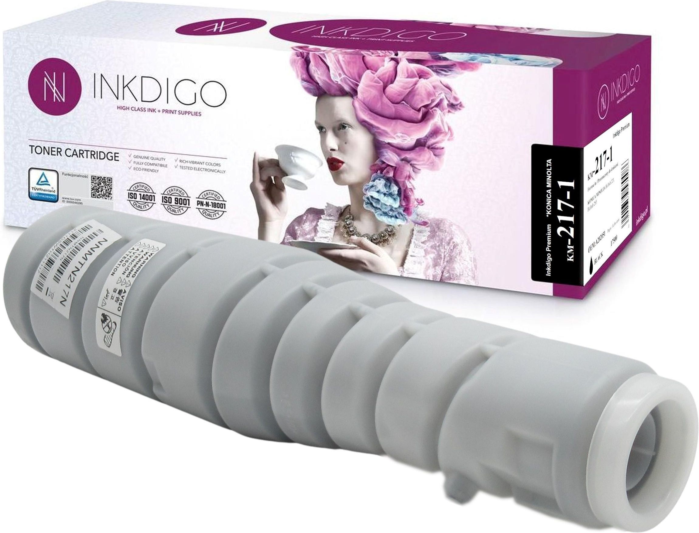 INKDIGO TN 217 TN217 TONER DO KONICA MINOLTA BIZHUB 223 Opinie I Ceny