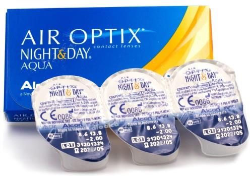 Soczewki Alcon Air Optix Aqua Night Day 8 6 1szt Opinie I Ceny Na