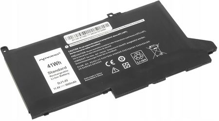 MOVANO BATERIA 9W9MX , DJ1J0 DO DELL E7390 E7490 41WH () BTDEE7390114 - zdjęcie 5
