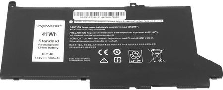 MOVANO BATERIA 9W9MX , DJ1J0 DO DELL E7390 E7490 41WH () BTDEE7390114 - zdjęcie 3