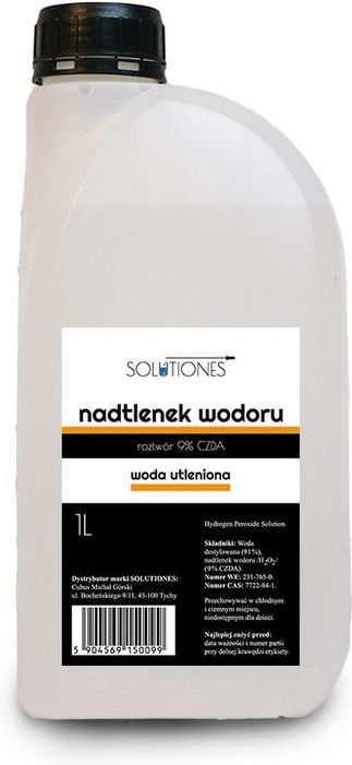 Drobne Akcesoria Medyczne Solutiones Nadtlenek Wodoru 9 Woda Utleniona