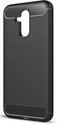 ETUI CARBON CASE HUAWEI P40 LITE E CZARNA NAKŁADKA ETUI PLECKI LITE