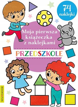Moja pierwsza ksiazeczka z naklejkami Przedszkole - zdjęcie 5