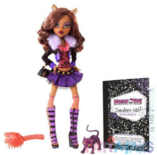 Lalka Mattel Monster High Upiorni Uczniowie Clawdeen Wolf N5947 - zdjęcie 1