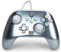 Zdjęcie Produkt z Outletu: PowerA Pad przewodowy Xbox One Enhanced Metallic Ice - Zaklików