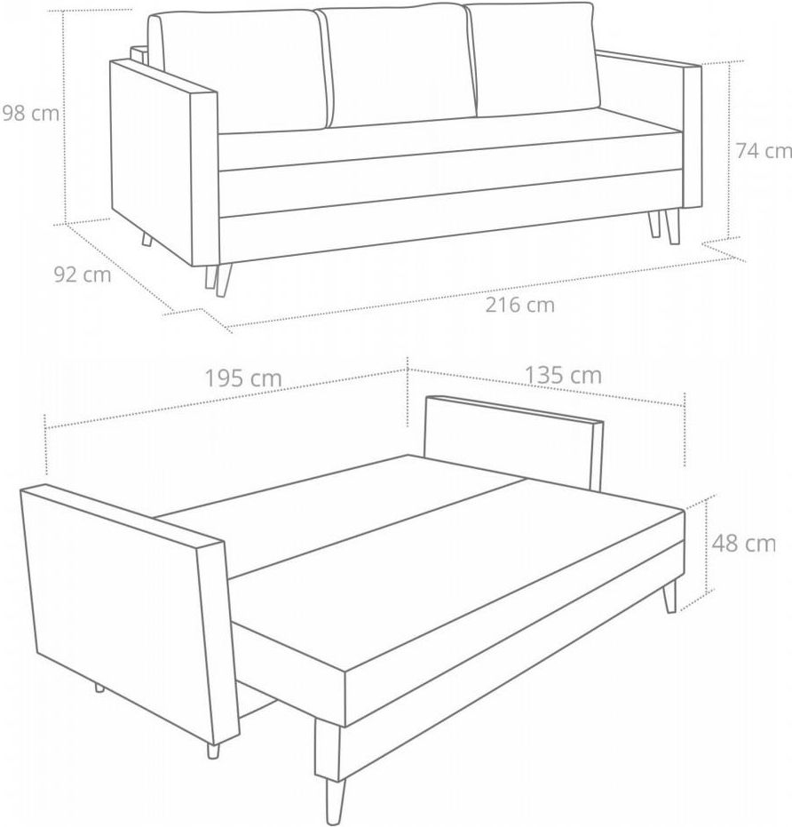 Bonni Zestaw Wypoczynkowy Skandynawski Sofa Fotel Uszak Z Podn Kiem