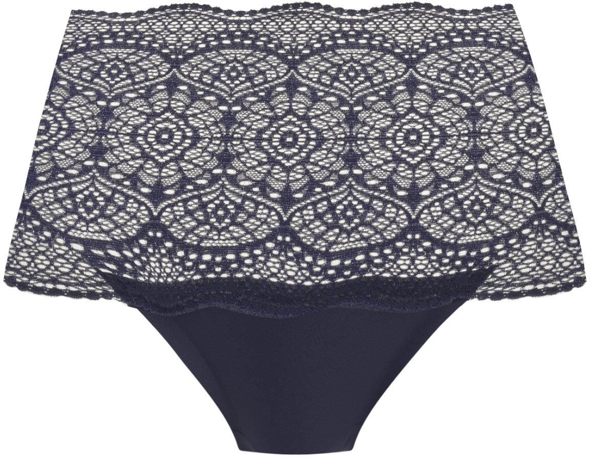 Lace Ease Figi Z Wysokim Stanem Granatowe One Size Ceny I Opinie