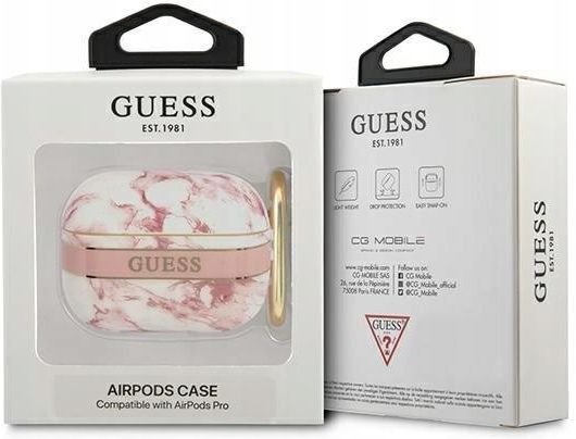 Akcesoria Audio Guess Etui Do Airpods Pro Cover R Owy Opinie I Ceny