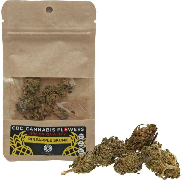 Preparat Medycyny Naturalnej Susz Konopny CBD Pineapple Skunk 1g