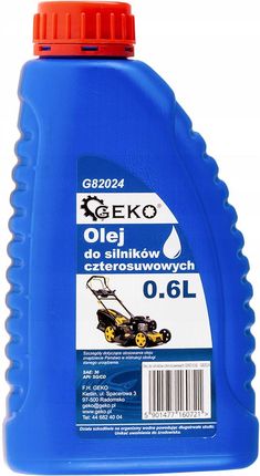 GEKO OLEJ DO SILNIKÓW CZTEROSUWOWYCH 0,6L G82024 - zdjęcie 5