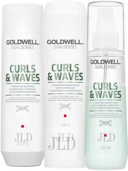 Zestaw dla kobiety Goldwell Dualsenses Curls Waves Zestaw Do Włosów