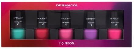 Dermacol Neon Nail Polish Set Zestaw Ml Dla Kobiet Explosion