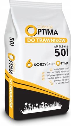 Podłoże Ziemia Do Trawników 50L Optima - zdjęcie 2