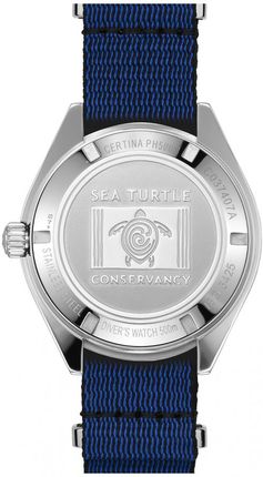 Certina Ds Super Ph500M Powermatic 80 Blue Diver Sea Turtle Conservancy Special Edition C037.407.18.040.10 - zdjęcie 6