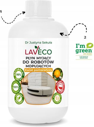 Laveco Płyn Do Robotów Mopujących I Odkurzaczy Myjących - zdjęcie 2