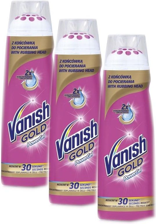 Vanish Powergel Gold Odplamiacz W Żelu 600ml Opinie i atrakcyjne ceny