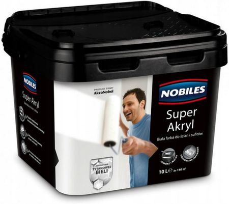 Akzonobel EMUL,SUPER AKR,BIALA (NOB) 10,0 - zdjęcie 2