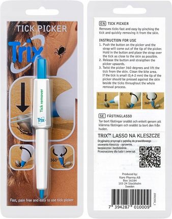 Trix Lasso Do Wykręcania Kleszczy - zdjęcie 2