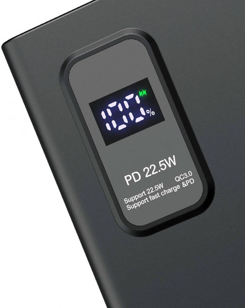 Powerbank Power Bank 10000mAh PD3 0 QC3 0 Wyświetlacz LED 2xUSB