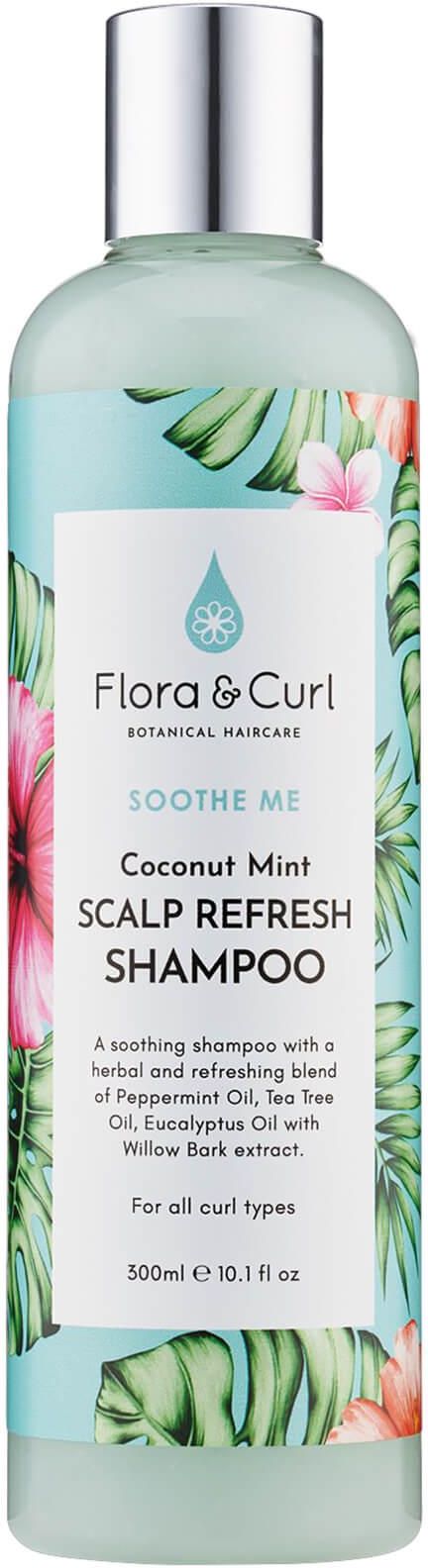 Szampon Do W Os W Flora Curl Coconut Mint Scalp Refresh Szampon Ml