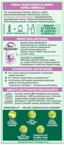 Garnier Hyaluronic Acid Przeciwzmarszzkowe Serum W Kremie 2W1 30 ml - zdjęcie 3