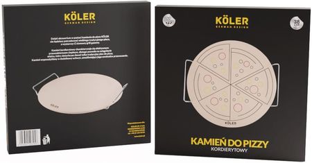 Kamień Do Pizzy Kordierytowy 30Cm Köler - zdjęcie 3