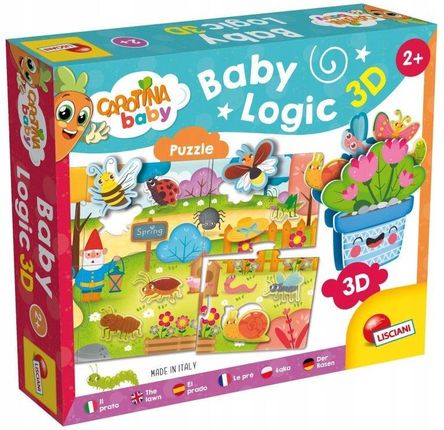 Lisciani Carotina Baby Logic 3D Ogród - zdjęcie 3