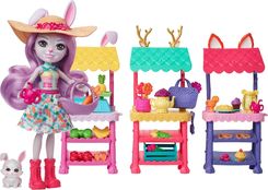 Mattel Enchantimals Targ Króliczków Z Lalką HHC17