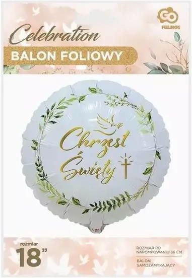 Zdjęcie Godan Balon Foliowy Chrzest Święty (1358946UNIW) - Gniew