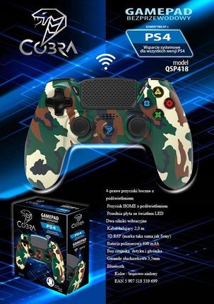 Cobra QSP4108 Brązowo-Zielony Moro - zdjęcie 2