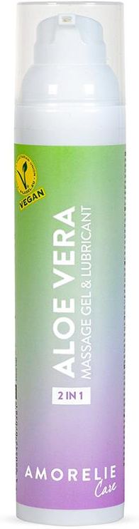 Amorelie Care Aloe Vera 2W1 Wodny Lubrykant I Żel Do Masażu Z Aloesem