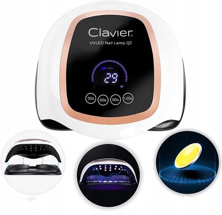 Clavier Lampa Do Paznokci Uv Led 168W Manicure Pedicure - zdjęcie 3