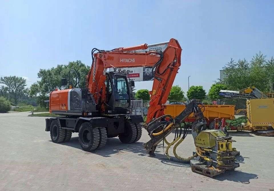 Hitachi ZAXIS ZX 140 W 3 Koparka Kolowa Rota Opinie I Ceny Na