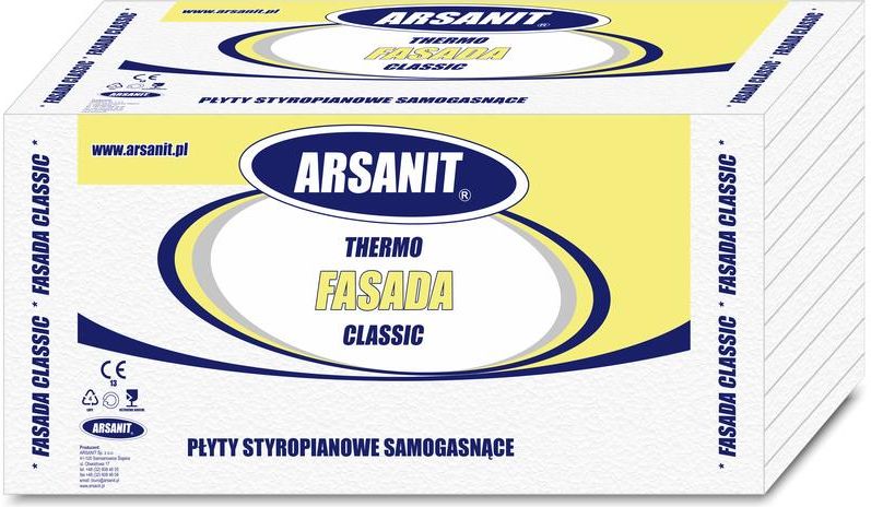 Arsanit Styropian Elewacyjny 10cm Thermo Classic 0 045 Opinie I Ceny