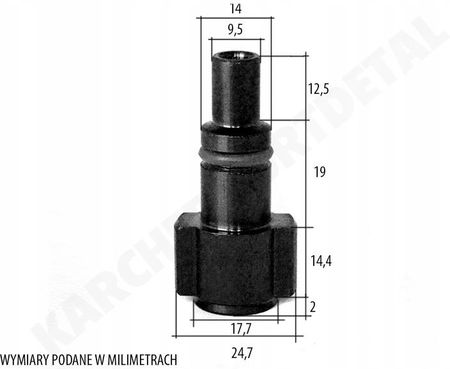 Techkar Turbodysza Dysza Rotacyjna Lanca Do Lavor Parkside - zdjęcie 2
