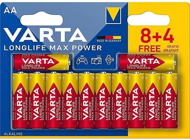 VARTA BATERIA AA LR6 MAX POWER 4706 MAX TECH 12 SZTUK Ceny I