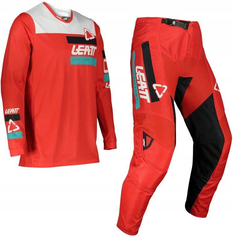 Odzie Motocyklowa Leatt Komplet Str J Na Crossa Enduro Kit Czarny