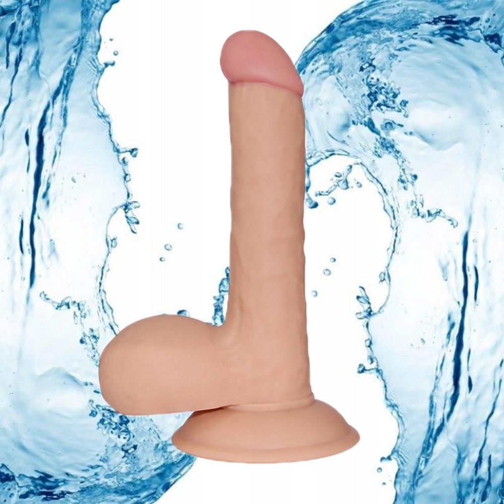 Lovetoy Realistyczne Dildo Cm Sztuczny Penis Z J Drami Z Przyssawk