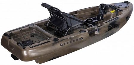 Scorpio Kayak Jednoosobowy Wędkarski Z Napędem Nożnym Pedal Fi Czarny Ziel - zdjęcie 5