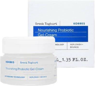 Krem Korres Probiotyczny nawilżający Do Skóry Normalnej I Tłustej Greek Yoghurt Nourishing Probiotic Gelcream na dzień 40ml - zdjęcie 2
