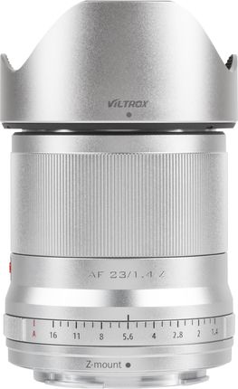 Viltrox AF 23 mm F1.4 Nikon Z (srebrny) - zdjęcie 3